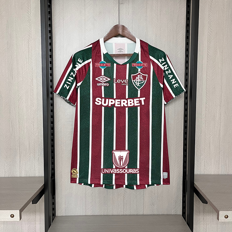 Camisola 24∕25 Fluminense Home All sponsors