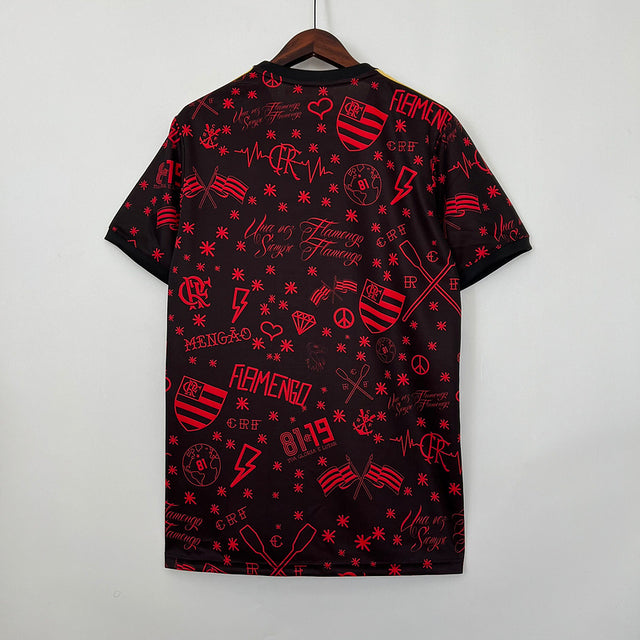 Camisola Flamengo 23/24 - Vermelho escuro