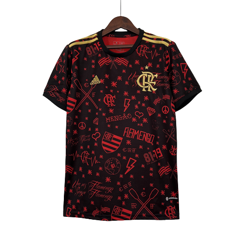 Camisola Flamengo 23/24 - Vermelho escuro