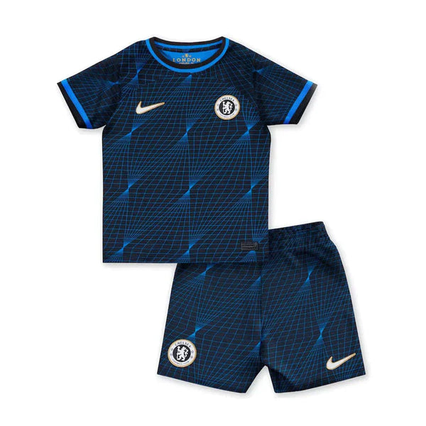 Kids Chelsea Away 23/24 - Blue Marinho