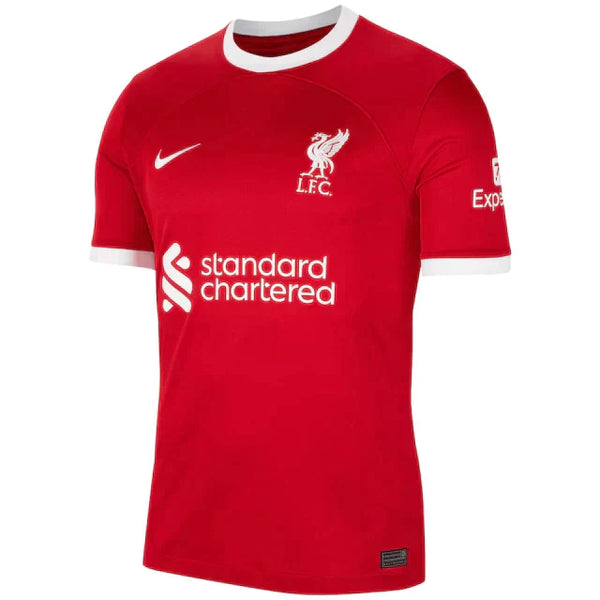 Camiseta Liverpool Home 23/24 s/n° Torcedor Masculino - Vermelho