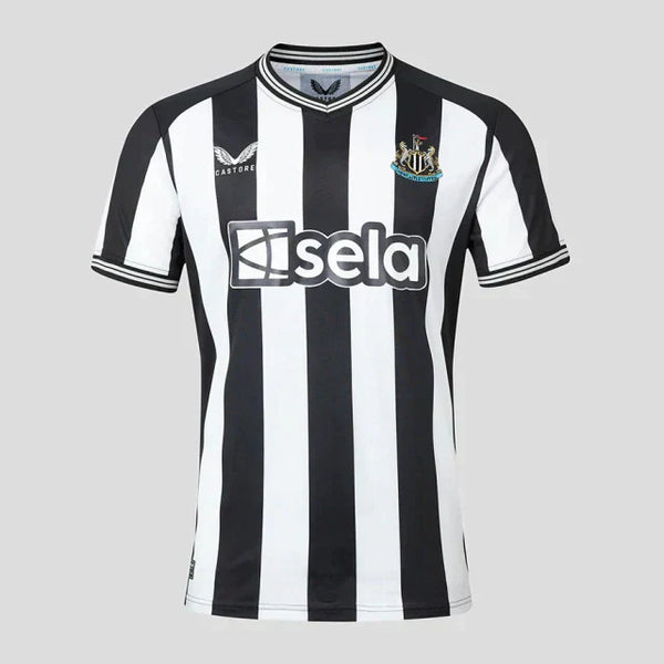 Camiseta Newcastle Home 23/24 s/n° Torcedor Masculino - Preto e Branco