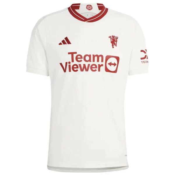 Camiseta Manchester United Third 23/24 s/n° Torcedor Masculino - Branco