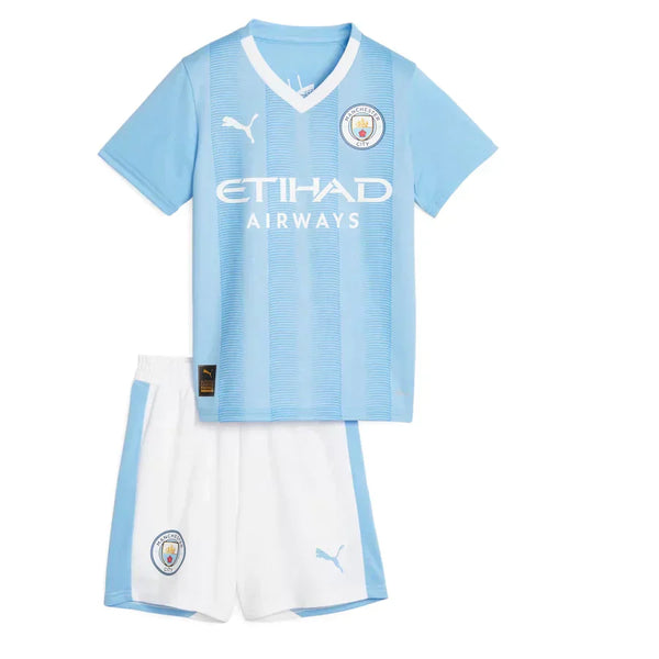 Kids Manchester City Home 23/24 - Blue