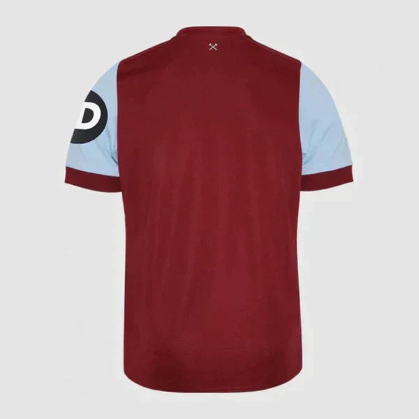 Camiseta West Ham Home 23/24 s/n° Torcedor Masculino - Grená