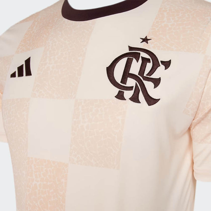 Camisa do Flamengo Pré Jogo 24/25 - Bege